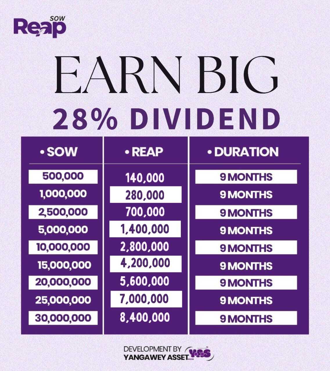 SOW & REAP INVESTMENT - Image 2
